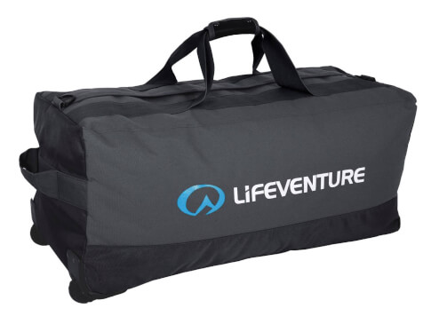 Torba podróżna na kółkach Expedition Duffle 120L Wheeled czarna Lifeventure