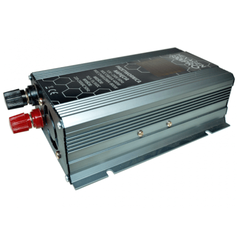 Samochodowa przetwornica z wyświetlaczem HEX PRO 800W 12V Volt Polska