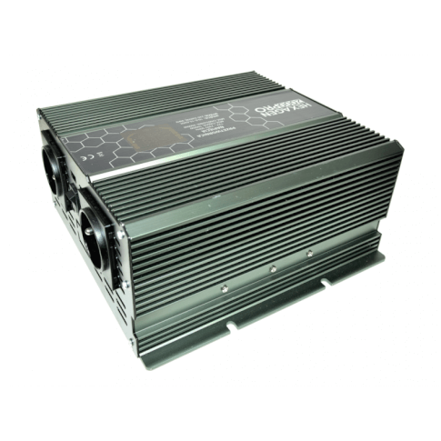 Turystyczna przetwornica z wyświetlaczem HEX PRO 2000W 12V Volt Polska