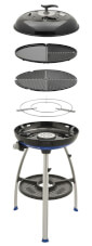 Turystyczny grill gazowy Carri Chef 2 Grill Braai Combo 50 mbar (37 mbar) Cadac