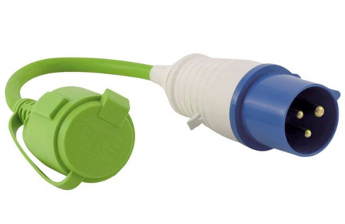 Podłączenie prądu na kempingu Złącze Euro Conversion Lead Socket Outwell