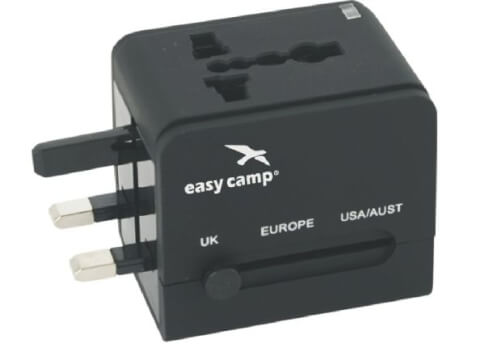 Uniwersalny adapter turystyczny Universal Travel Adaptor Easy Camp