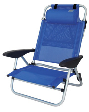 Krzesło plażowe Beach Chair Mallorca royal blue EuroTrail