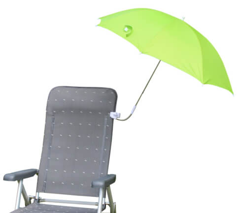 Parasolka przeciwsłoneczna do krzesła Chair Umbrella UPF 50+ Green EuroTrail