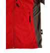 Polar męski Anas Polartec 100 Micro red/dark grey Milo