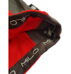 Polar męski Anas Polartec 100 Micro red/dark grey Milo