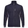 Polar męski Anas Polartec 100 Micro black/dark grey Milo