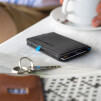 Turystyczny portfel na karty RFID Card Wallet Grey Lifeventure