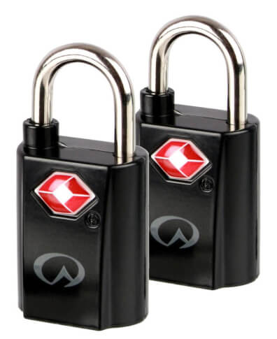 Zestaw dwóch kłódek do bagażu TSA Mini Padlocks Lifeventure