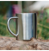 Kubek metalowy ze stali nierdzewnej Camping Mug Lifeventure