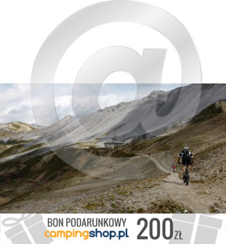 e-Bon podarunkowy dla rowerzysty o wartości 200 zł do samodzielnego wydruku