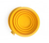 Składany kubek silikonowy żółty Rockland