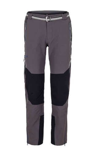 Spodnie trekkingowe BRENTA grey/black Milo