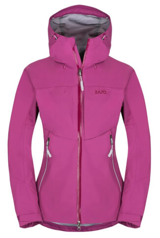 Kurtka damska trekkingowa wodoodporna Zajo Garmish Neo W Jkt Fuchsia