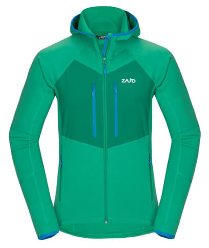 Kurtka polarowa ZAJO Glacier Neo Jkt Bright Green 