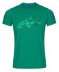 Koszulka męska Zajo Bormio T-shirt SS Grass Green Nature