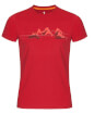 Koszulka męska Zajo Bormio T-shirt SS Chilli Mountains