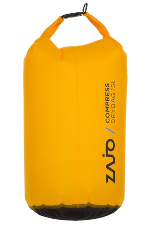 Wodoodporny worek ZAJO Compress Drybag 15l Yellow