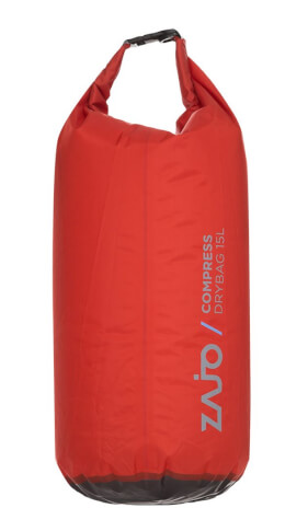 Wodoodporny worek ZAJO Compress Drybag 15l Red