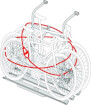 Zabezpieczenie do bagażników rowerowych Cable Lock Fiamma