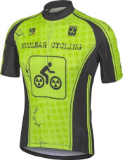 Koszulka rowerowa BCM Nowatex Nuclear Cycling FLUO 