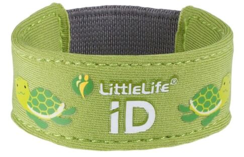 Opaska informacyjna ID dla dziecka Safety iD Strap Turtle LittleLife