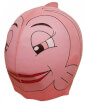 Silikonowy czepek dla dzieci SwimFin różowy