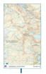 Duży ręcznik szybkoschnący 90x150 SoftFibre Ordnance Survey Map Towel Giant Snowdon Lifeventure