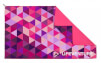 Duży ręcznik 90x150 SoftFibre Advance Trek Towel Giant Pink Triangles Lifeventure