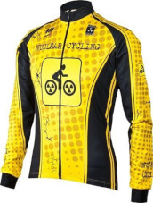 Bluza rowerowa BCM Nowatex Nuclear Cycling Yellow