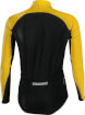 Ciepła bluza kolarska SuperRoubaix z wiatroodpornym przodem Gamex Vezuvio żółta