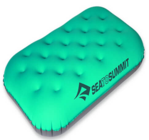 Ultralekka poduszka podróżna Aeros Pillow Ultralight Deluxe Sea to Summit Turkusowa