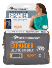 Prześcieradło wkładka do śpiwora Expander Liner Mummy with hood Sea to Summit