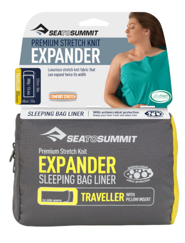Prześcieradło wkładka do śpiwora Expander Liner Traveller with Pillow Sea to Summit