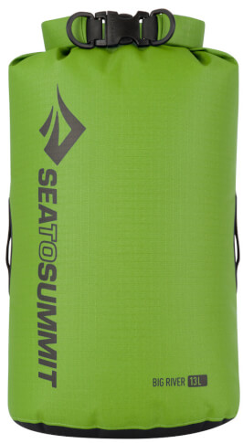 Wodoszczelny worek Big River Dry Bag zielony 13l Sea To Summit