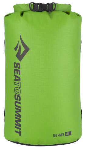 Wodoszczelny worek Big River Dry Bag zielony 35l Sea To Summit