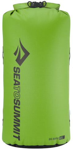 Wodoszczelny worek Big River Dry Bag zielony 65l Sea To Summit