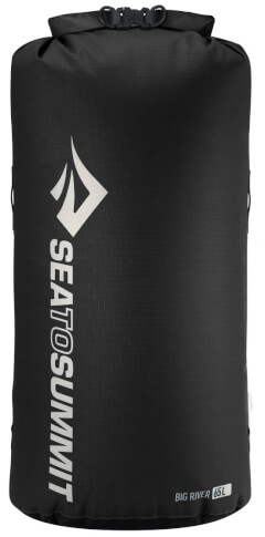 Wodoszczelny worek Big River Dry Bag czarny 65l Sea To Summit