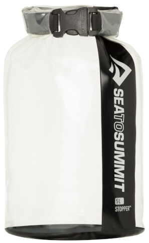 Wodoszczelny worek Clear Stopper Dry Bag 5l czarny Sea To Summit