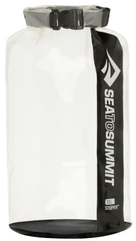 Wodoszczelny worek Clear Stopper Dry Bag 13l czarny Sea To Summit