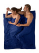 Prześcieradło podwójne Silk Cotton Liner Double extra wide granatowe Sea to Summit