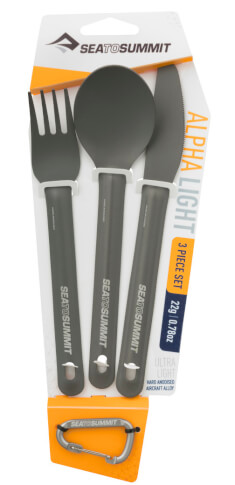 Zestaw sztućców Alphaset Cutlery Set 3pc  Sea To Summit