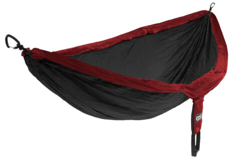 Hamak turystyczny dla 2 osób Double Nest Charcoal/Maroon Eno