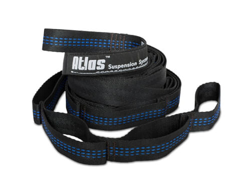 Taśmy do zawieszenia hamaka Atlas Strap Black/Blue ENO