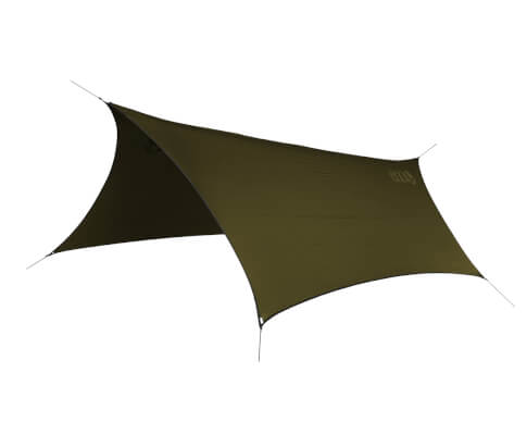 Wodoodporny tarp do hamaka ProFly Rain Tarp Olive Eno