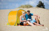 Namiot na plażę Ocean Easy Camp pomarańczowy