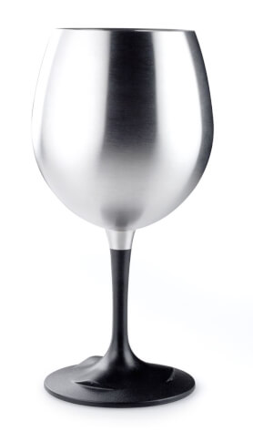 Kieliszek turystyczny do czerwonego wina z odkręcaną nóżką Glacier SS Nesting Red Wine Glass GSI Outdoors