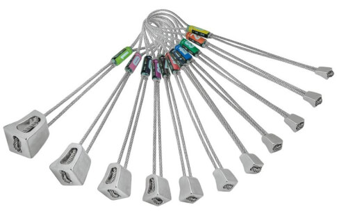 Zestaw kości wspinaczkowych Rock Empire Hex Set