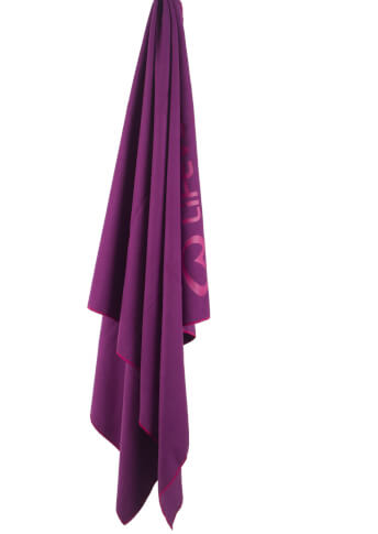 Turystyczny ręcznik szybkoschnący 90x150 Soft Fibre Lite Giant Trek Towel Lifeventure fioletowy