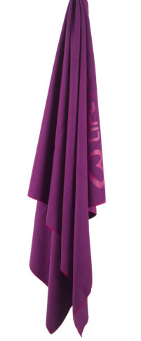 Turystyczny ręcznik szybkoschnący 75x130 Soft Fibre Lite X Large Trek Towel Lifeventure fioletowy